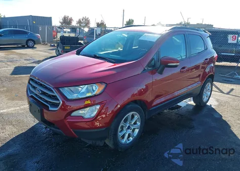2020 Ford Ecosport Se from USA, damaged, VIN MAJ3S2GE4LC359350
